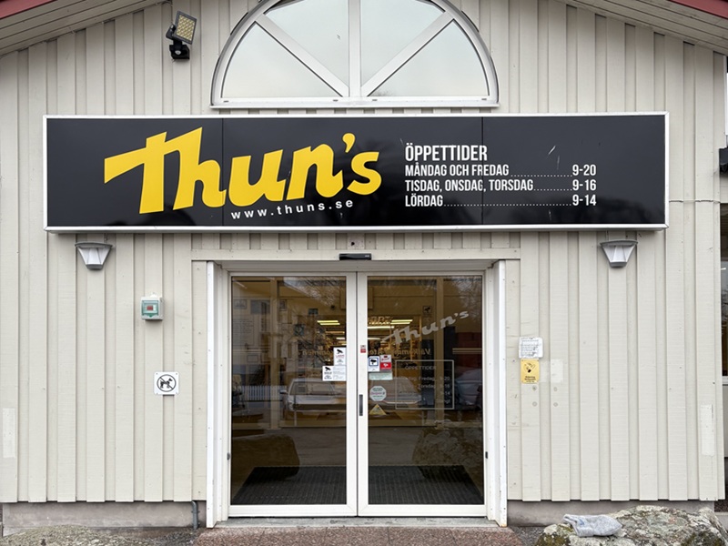 Thuns klädvaruhus! Thuns klädvaruhus!